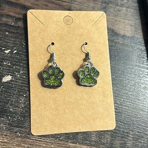 Paw Print Earrings